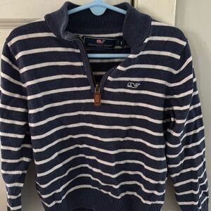 Boys Vineyard Vines quarter zip sweater